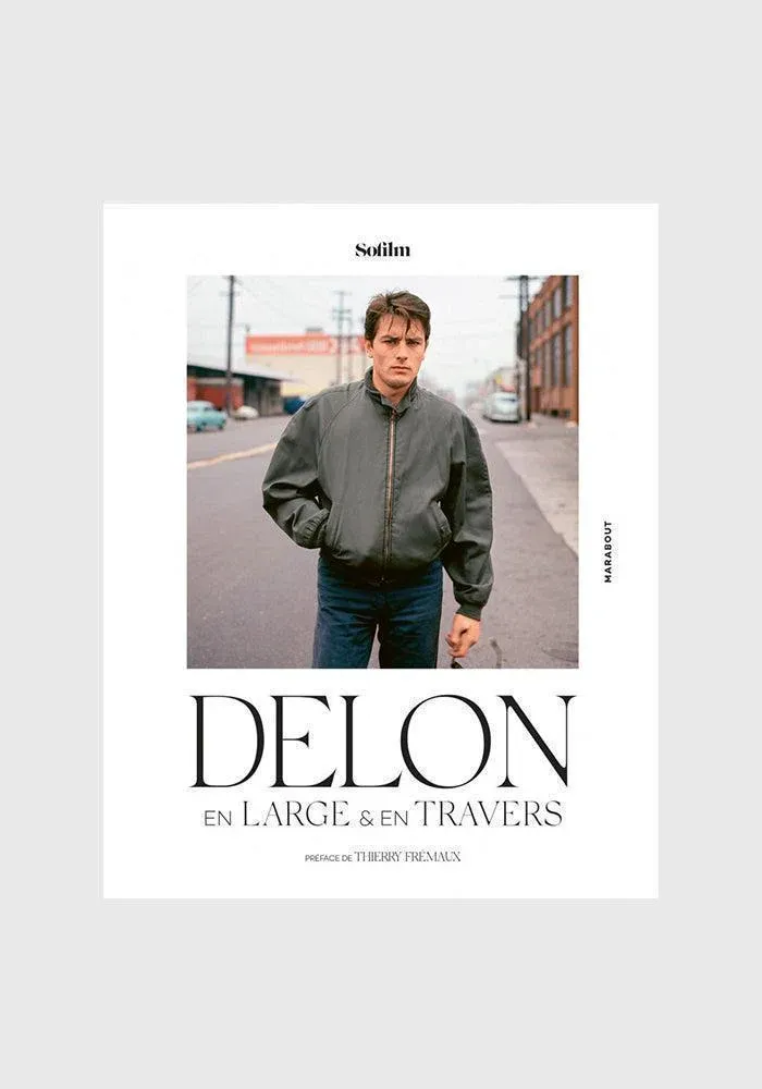 Livre Delon En Large Et En Travers