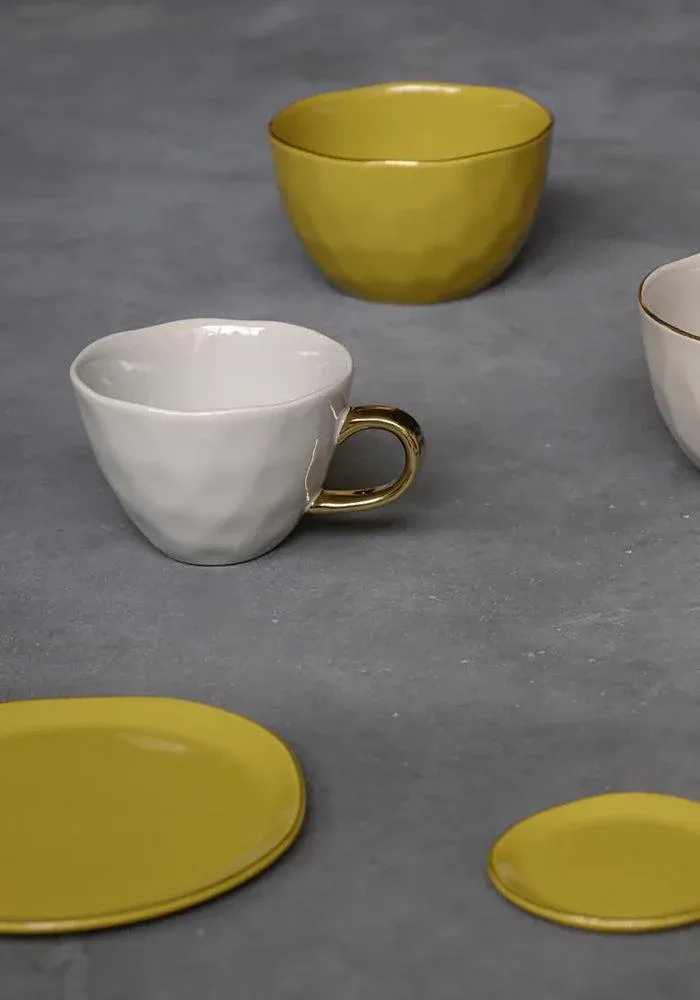 Assiette Good Morning Amber Green Moyen Modèle – Image 3