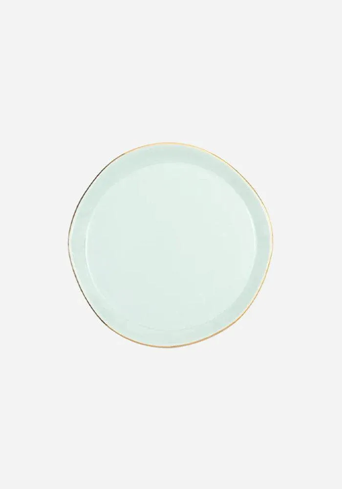 Assiette Good Morning Céladon Moyen Modèle