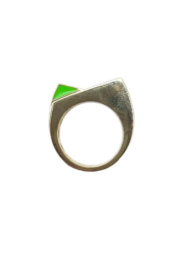 Bague Handcuff Vert – Image 5