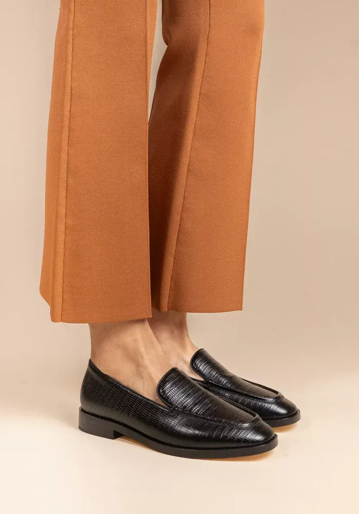 Mocassins Aalto Black Lizard – Image 2