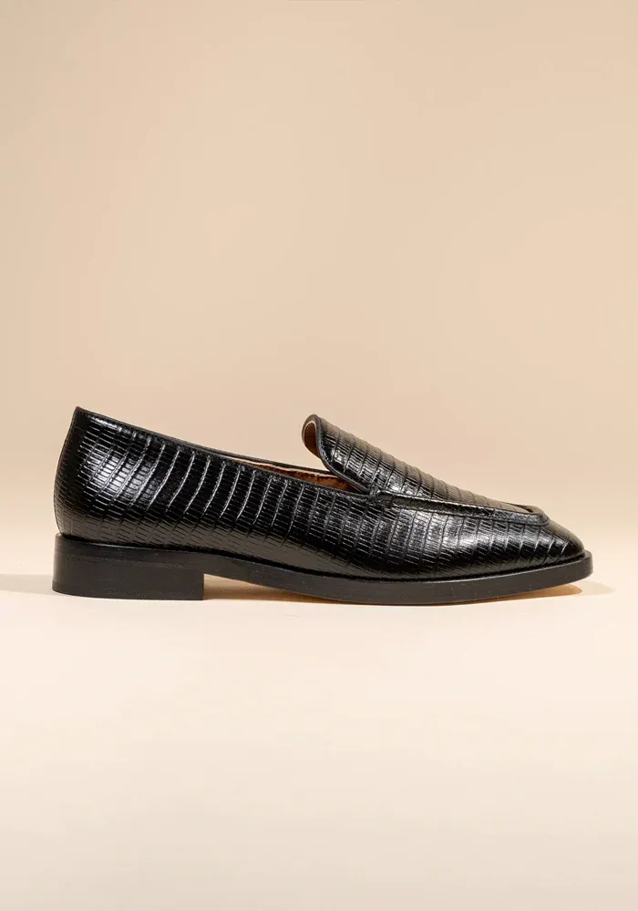Mocassins Aalto Black Lizard – Image 4
