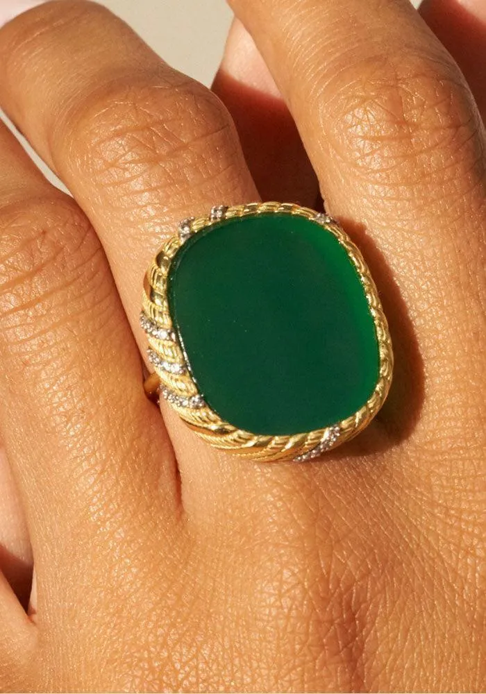Bague Dona Onyx Vert – Image 3