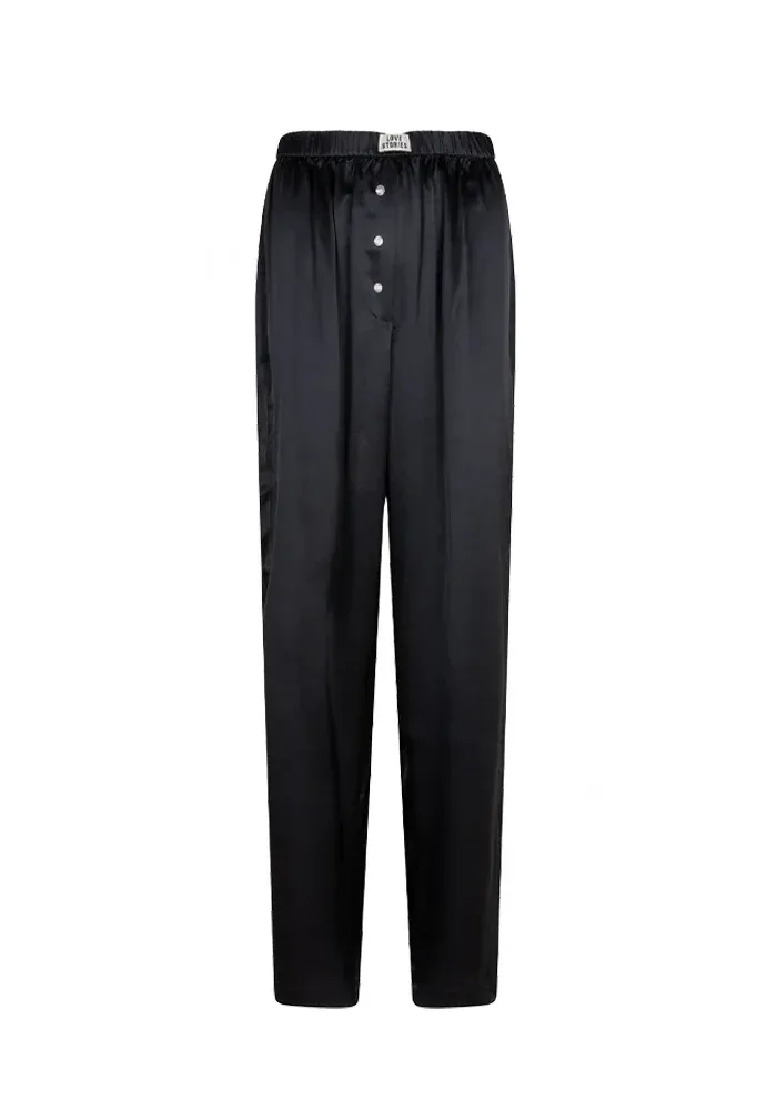 Pantalon De Pyjama Theodore Noir – Image 4