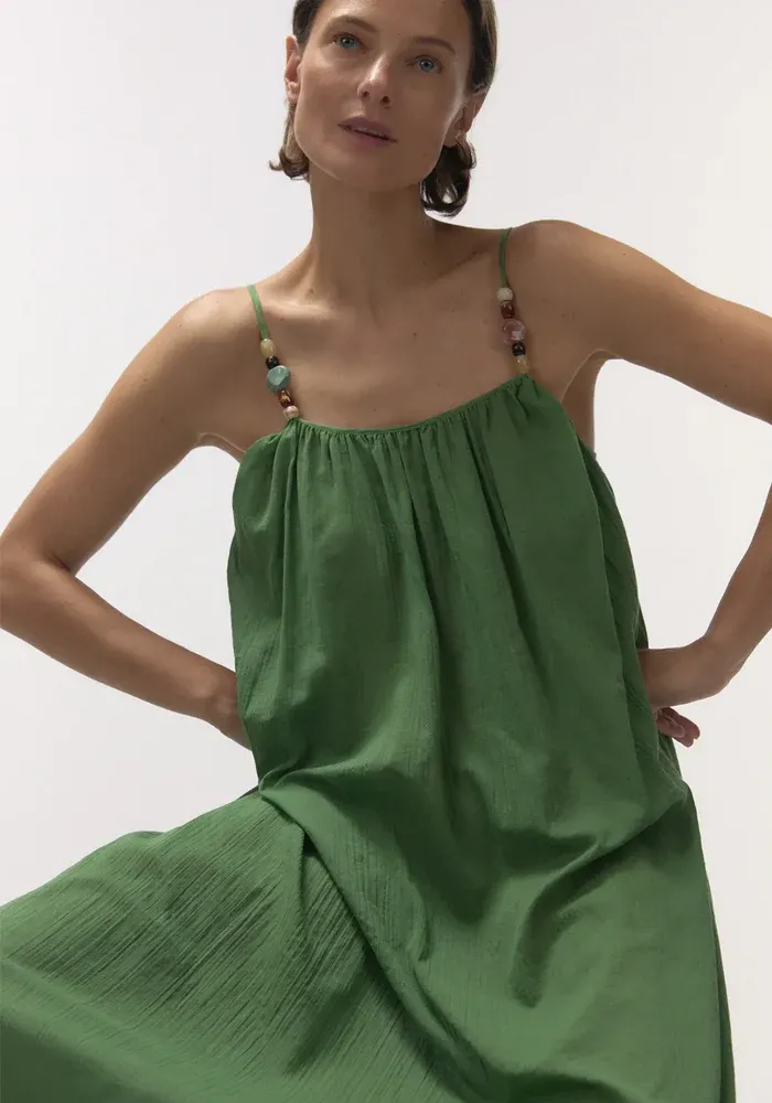 Robe Apricot Verte – Image 5