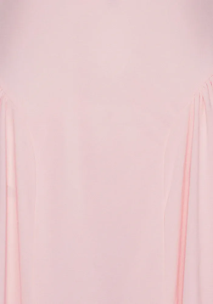 Robe Maxi V Neck Rose Pale – Image 6