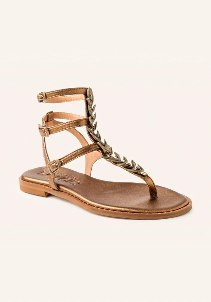 Sandales Elia 3 Brides Bronze