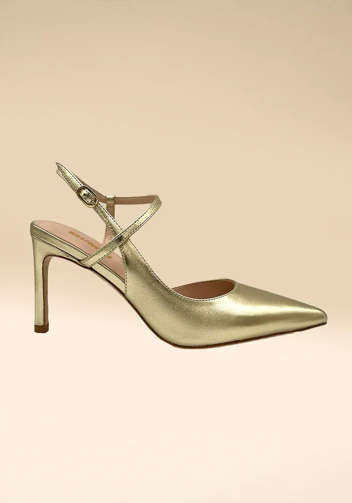 Escarpins Emy Dorés – Image 2