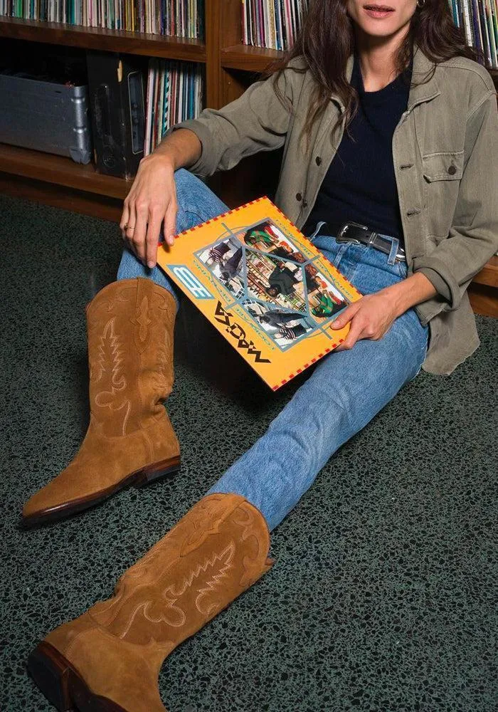 Bottes Midnight Suede Ambre – Image 2