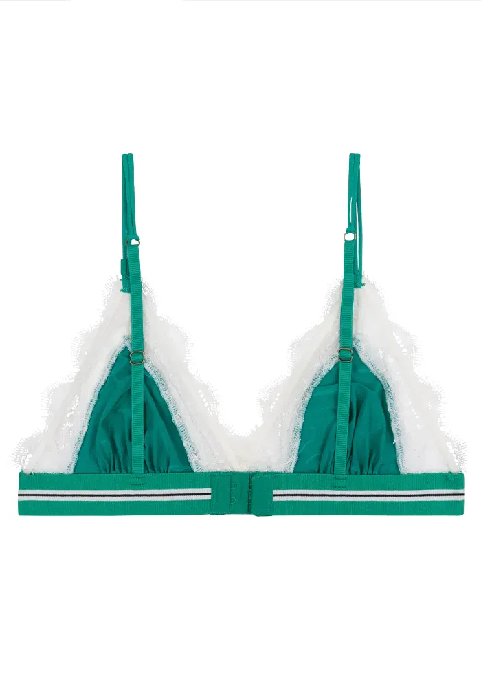 Soutien Gorge Love Lace Vert – Image 4