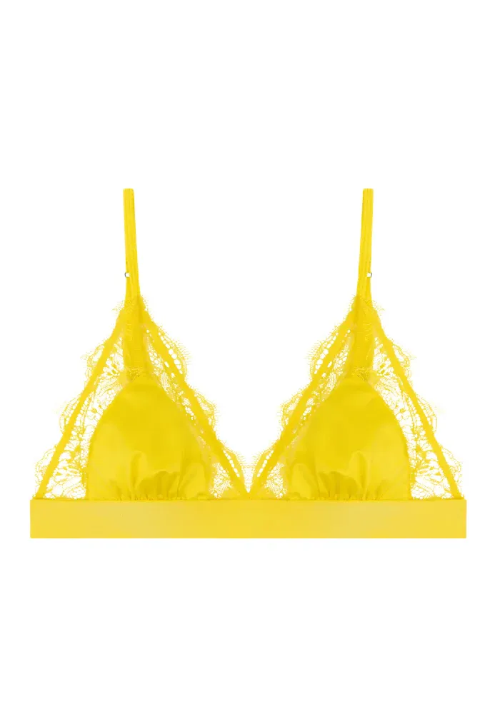 Soutien-Gorge Love Lace Jaune