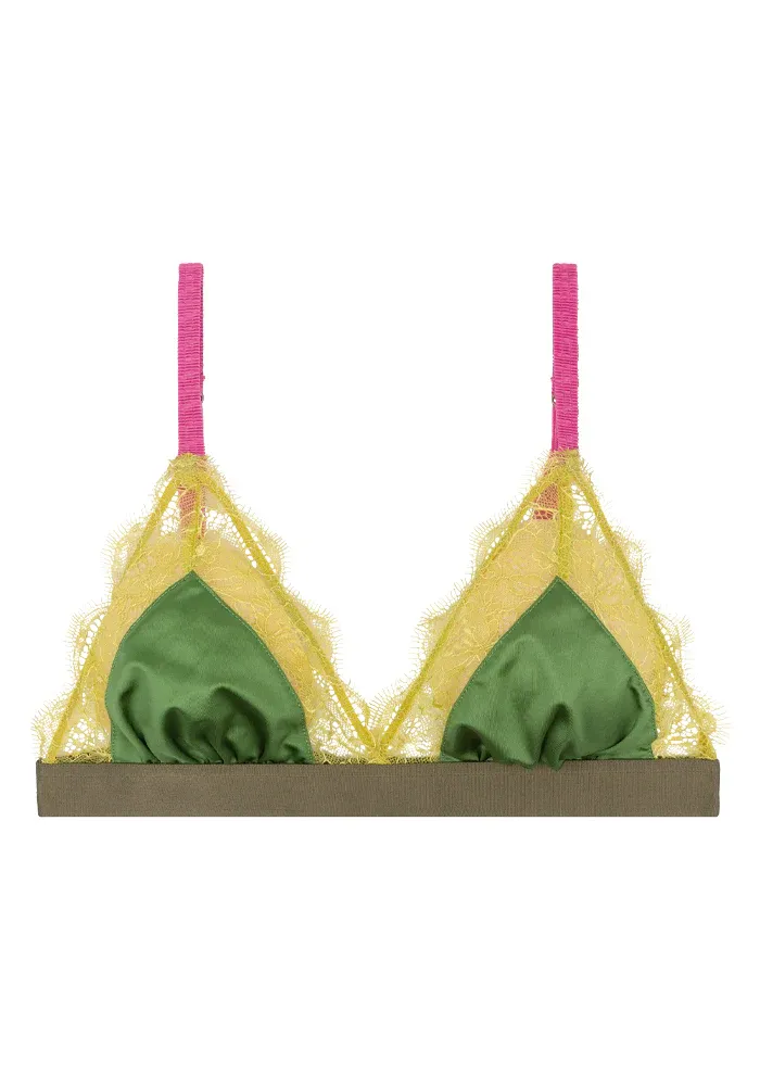 Soutien-Gorge Love Lace Vert – Image 2