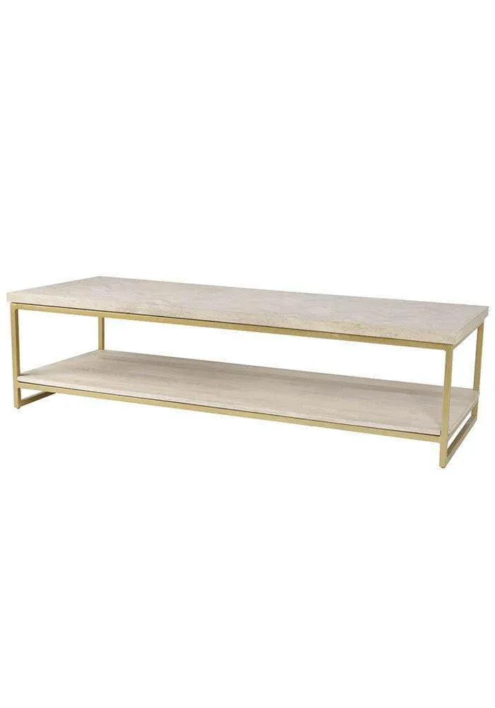 Table Basse Chevron Rectangle