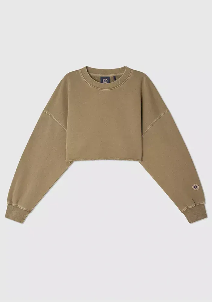 Sweat Urban Crop Kaki – Image 2